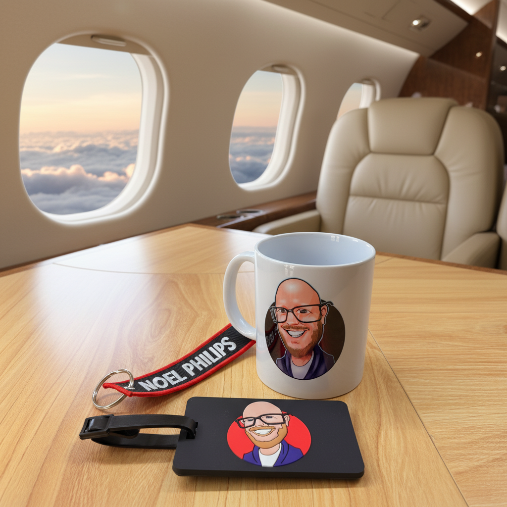 The Frequent Flyer Mug Set ☕️✈️